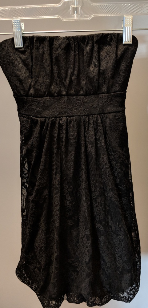 Lacy black dress